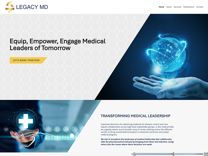 Websites with Hosting - CMS Medical Website