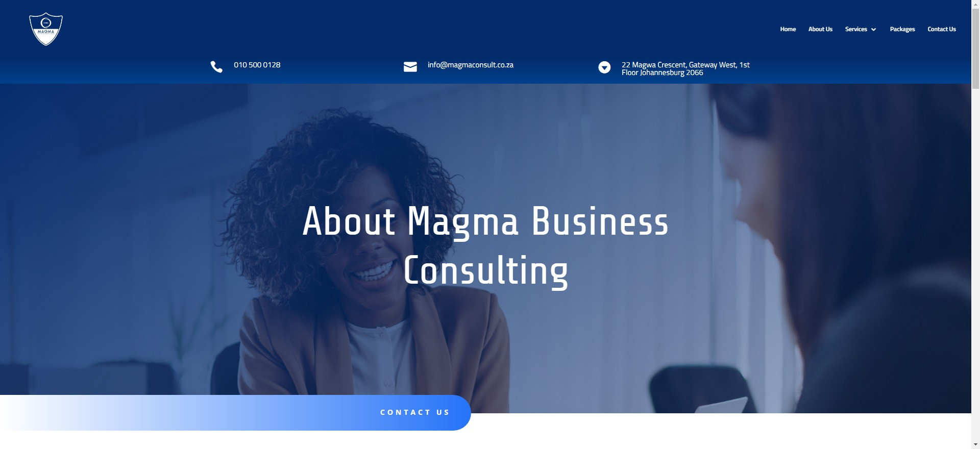 Business Website Design - About