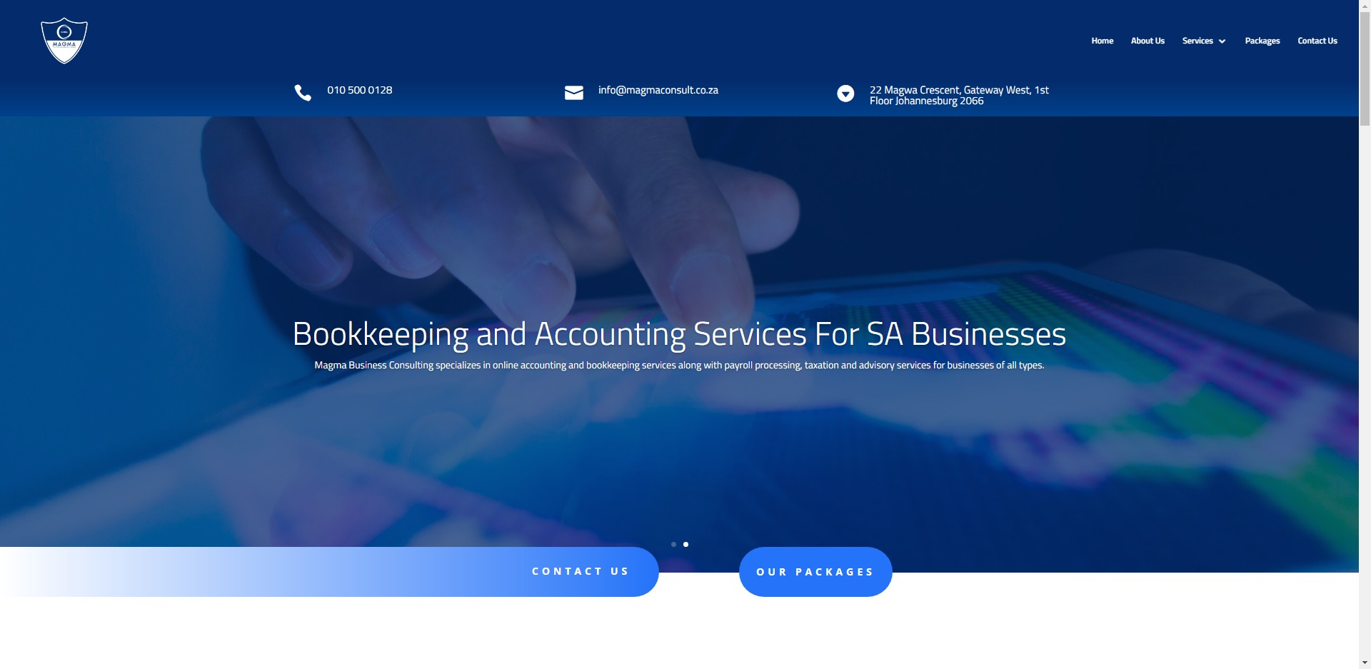 Business Website Design - Home
