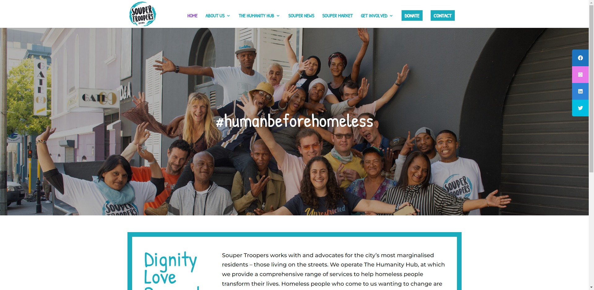 Ecomm Website Design - Home